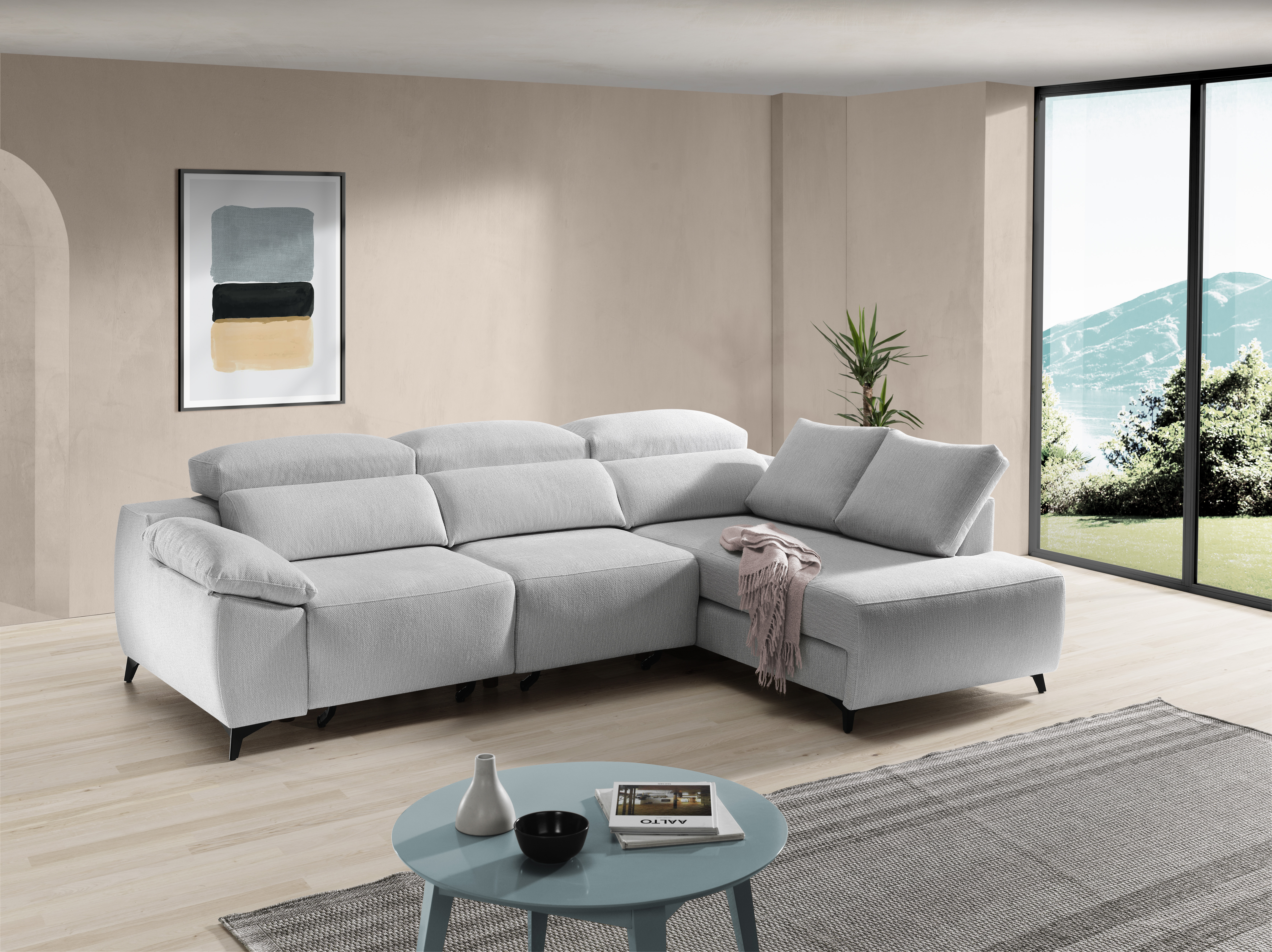 sofás en la tienda de muebles AKASA&Kids de Sant Cugat